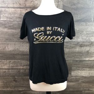 Female Gucci shirt